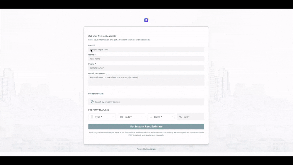 Lead capture workflow demo